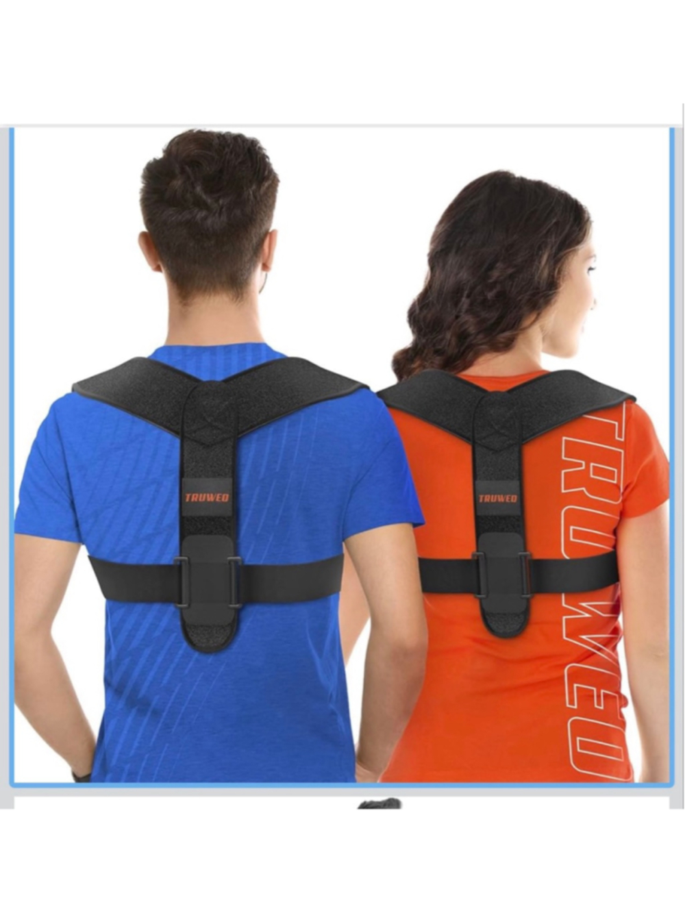 TRUWEO Black One Size Posture Corrector